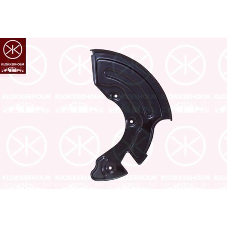 Кожух тормозного диска передний левый AUDI A4 B5 94-01, A6 C5 97-VW PASSAT B5 96-SKODA SUPERB 01-08 | KLOKKERHOLM / Дания - 0018375