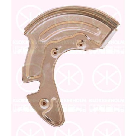 Кожух тормозного диска передний левый AUDI A4 B5 94-01, A6 C5 97-VW PASSAT B5 96-05 | KLOKKERHOLM / Дания - 0018377