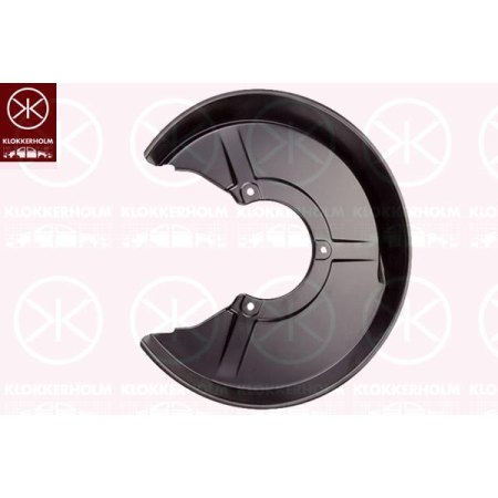 Кожух тормозного диска задний правый AUDI 80 B4 1991-1994 / AUDI A4 B5 1994-2001 | KLOKKERHOLM / Дания - 0018875