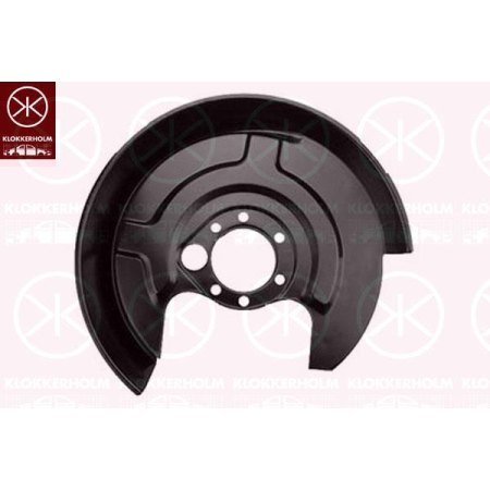 Кожух тормозного диска задний левый AUDI 80 B4 1991-1994 / AUDI A4 B5 1994-2001 | KLOKKERHOLM / Дания - 0018877