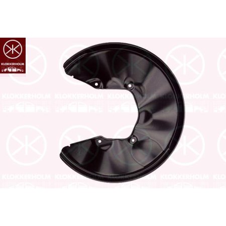 Кожух тормозного диска задн лев AUDI A4 B6 2000-2004 | KLOKKERHOLM 0019877