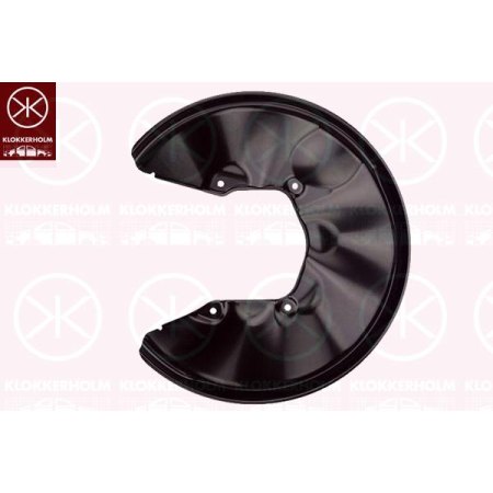 Кожух тормозного диска задний правый AUDI A4 B6 2001-2004 | KLOKKERHOLM / Дания - 0019878