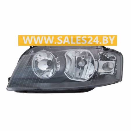 Фара передняя под электрокорректор левая AUDI A3 2003-2008 | TYC / Тайвань