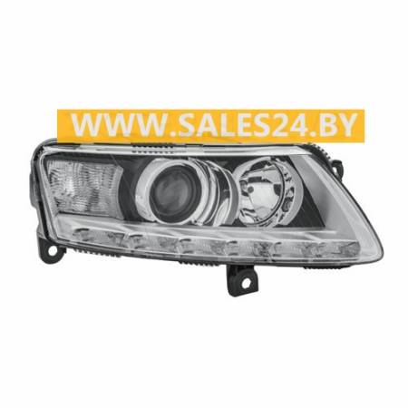 Фара передняя электрическая без электрокорректора XENON правая AUDI A6 C6 2004-2008 | TYC / Тайвань