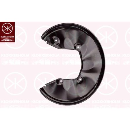 Кожух тормозного диска задний левый AUDI A6 C6 2004-2011  | KLOKKERHOLM / Дания -  0031877