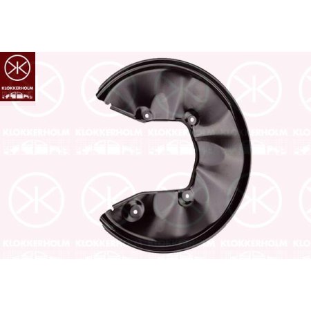 Кожух тормозного диска задн прав AUDI A6 C6 2004-2011 | KLOKKERHOLM 0031878