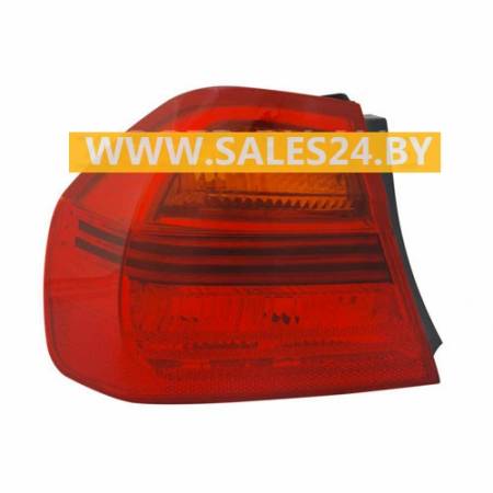 Фонарь задний наружный красно-желтый левый (СЕДАН) BMW 3 E90 2005-2011 | TYC / Тайвань