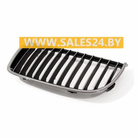 Решетка радиатора левая полностью хромированная BMW 3 E90 2008-2011 | AVG / Чехия - Тайвань - Китай