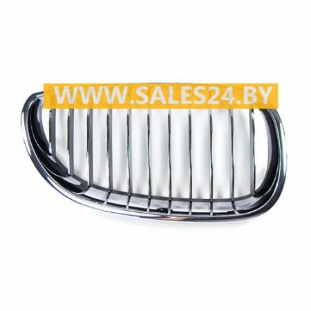 Решетка радиатора правая полностью хромированная BMW 5 E60 2003-2007 | AVG / Чехия - Тайвань - Китай