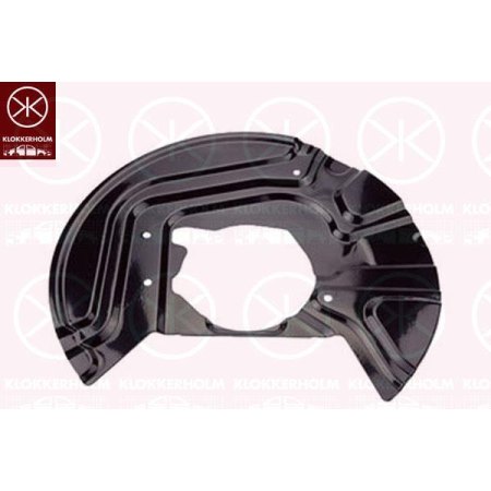 Кожух тормозного диска передний левый BMW X3 E83 2004-2010  | KLOKKERHOLM / Дания -  0093377