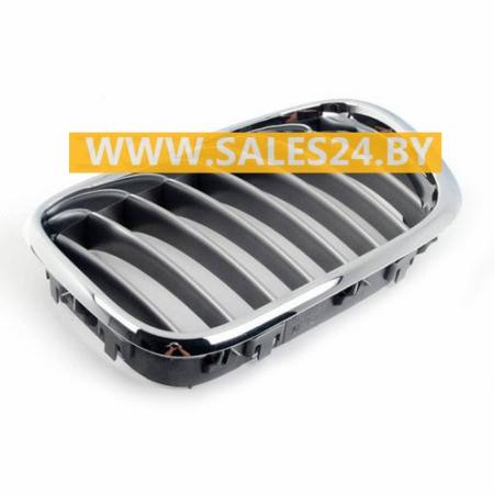 Решетка радиатора левая титан BMW X5 E53 1999-2003 | AVG / Чехия - Тайвань - Китай