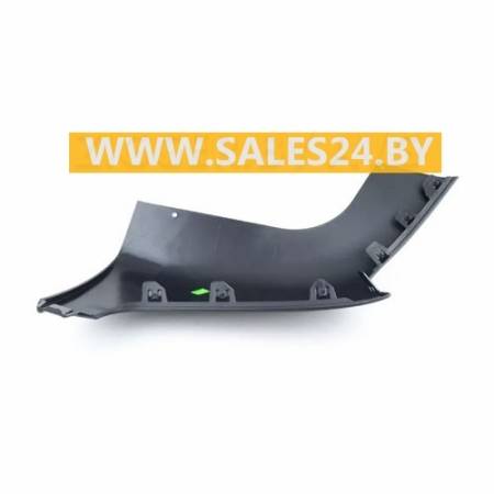 Накладка бампера заднего левая нижняя без отв. под парктроник BMW X5 E70 2010-2013 | AVG / Чехия - Тайвань - Китай