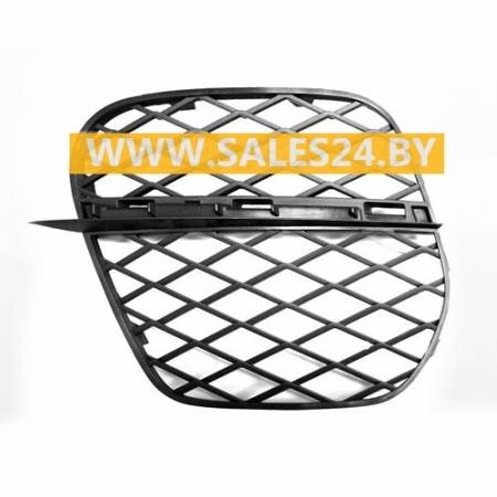 Решетка бампера переднего левая черная матовая открытая BMW X5 E70 2010-2013 | AVG / Чехия - Тайвань - Китай