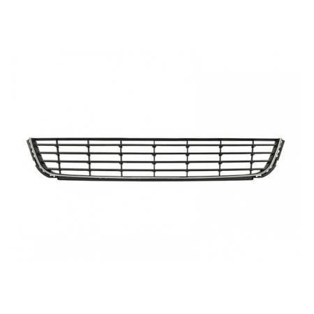 Решетка бампера центральная с хромированным молдингом VW GOLF 6 2008-2013 | LORO / Польша