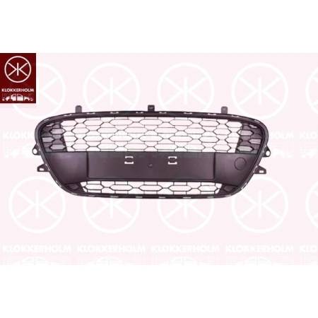 Решетка бампера переднего центральная CITROEN C3 2009-2013 | AVG / Чехия - Тайвань - Китай