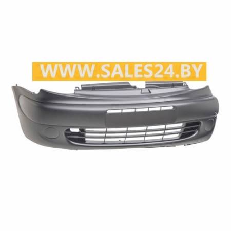 Бампер передний грунтованный без отв. под противотуманки CITROEN XSARA PICASSO 1999-2004 | AVG / Чехия - Тайвань - Китай