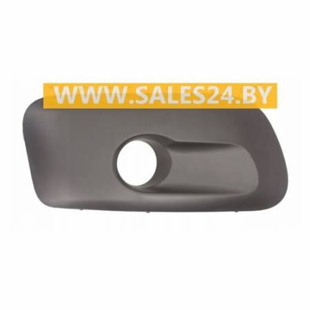 Накладка бампера переднего с отв. под противотуманки правая CITROEN C3 PICASSO 2009-2016 | AVG / Чехия - Тайвань - Китай