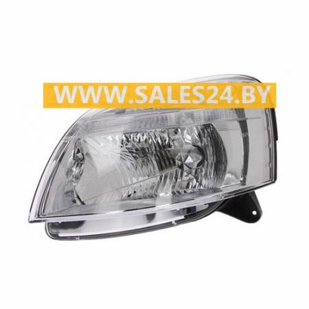 Фара передняя под электрокорректор левая CITROEN BERLINGO / PEUGEOT PARTNER 2002-2008 | TYC / Тайвань