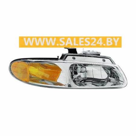 Фара передняя механический корректор правая (США) CHRYSLER VOYAGER / TOWN&COUNTRY / DODGE CARAVAN 1995-2001 | TYC / Тайвань