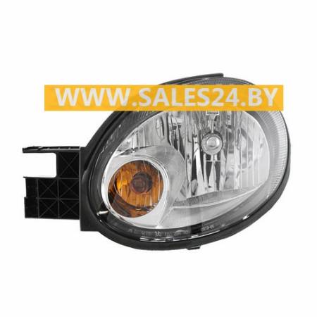 Фара передняя механический корректор черный обод левая CHRYSLER NEON 2 2003-2006 | TYC / Тайвань