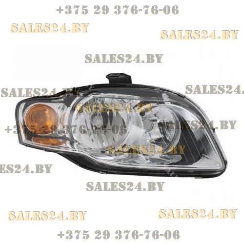 Фара передняя правая с электрокорректором AUDI A4 B7 2004-2008 | TYC / Тайвань