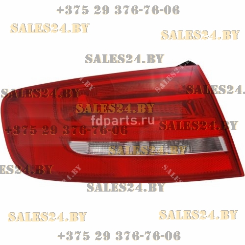 Фонарь задний левый (УНИВЕРСАЛ) AUDI A4 B8 2007-2011 | TYC / Тайвань