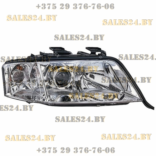 Фара передняя правая под электрокорректор (EX. 8V) AUDI A6 C5 1999-2000 | DEPO / Тайвань