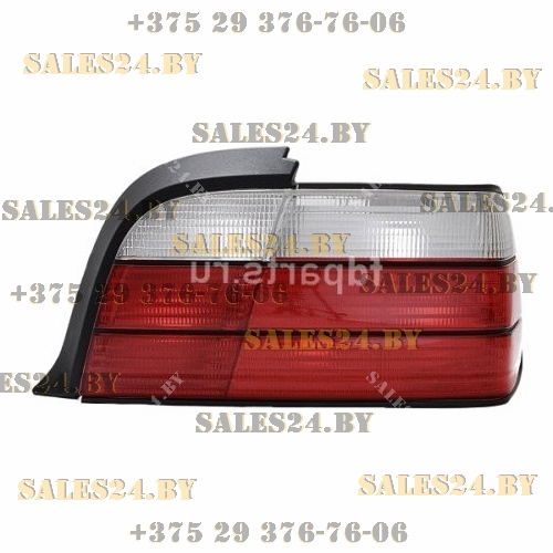 Фонарь задний правый красно-белый (КУПЕ) BMW 3 E36 1990-1996 | DEPO / Тайвань