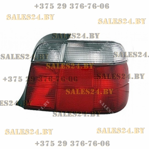 Фонарь задний правый красно-белый BMW 3 E36 1991-1998 | DEPO / Тайвань