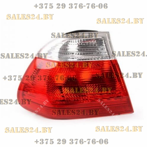 Фонарь задний правый красно-белый BMW 3 E46 1998-2005 | DEPO / Тайвань