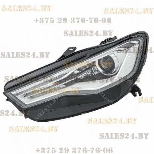 Фара электрорегулировка + корректор Xenon + LED 11/10-08/14 левая DEPO AUDI A6 IV C7 (2011-2018) | AVG / Чехия - Тайвань - Китай