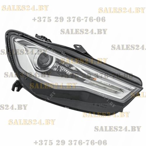 Фара электрорегулировка + корректор Xenon + LED 11/10-08/14 правая DEPO AUDI A6 IV C7 (2011-2018) | AVG / Чехия - Тайвань - Китай