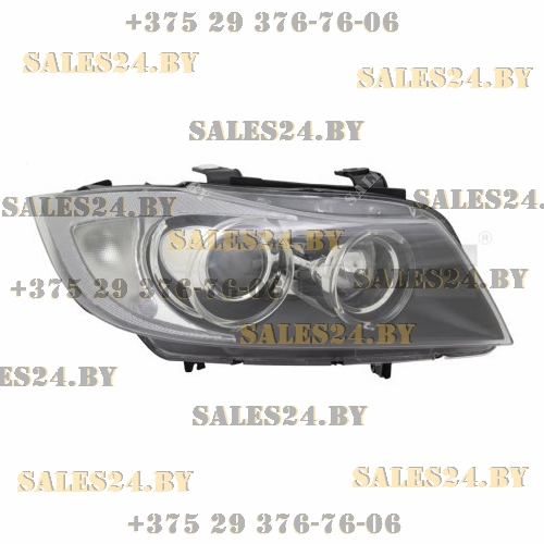Фара передняя электрорегулировка XENON D1S/H7/H10 правая (ЕВРОПА ZKW TYPE) BMW 3 E90 2005-2007 | TYC / Тайвань