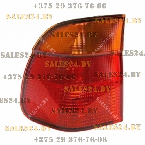 Фонарь задний желтый поворот левый (УНИВЕРСАЛ) BMW 5 E39 1995-2000 | DEPO / Тайвань