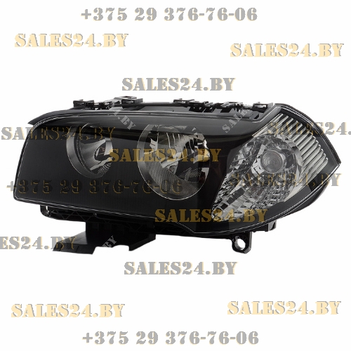 Фара передняя левая с рег. мотор внутри черн BMW X3 E83 2004-2006 | DEPO / Тайвань