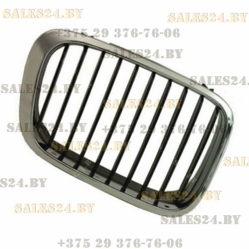 Решетка радиатора прав BMW: 3 (E46) 98-01 (хром/чёрн) (седан) BMW 3 (E46) 98-01 (/) | TYG / Тайвань