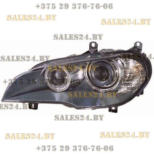 Фара передняя левая под электрокорректор линзованная BMW X5 E70 2007-2010 | DEPO / Тайвань