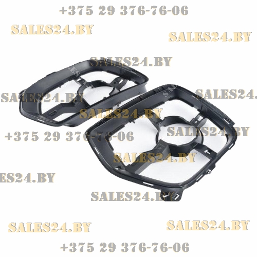 Решетка переднего бампера внутренняя левая + правая BMW X6 E71 2010-2014 | AVG / Чехия - Тайвань - Китай