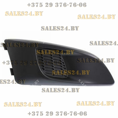 Решетка бампера переднего без отв. под противотуманку правая CHEVROLET AVEO T300 2011-2016 | AVG / Чехия - Тайвань - Китай