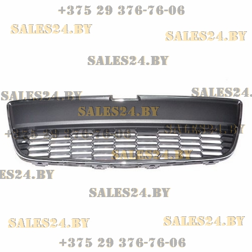 Решетка бампера переднего центральная CHEVROLET AVEO T300 2011-2016 | AVG / Чехия - Тайвань - Китай