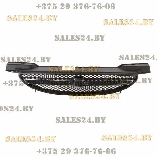 Решетка радиатора комплектная черная (ХЭТЧБЭК) CHEVROLET AVEO T200 2002-2004 | AVG / Чехия - Тайвань - Китай