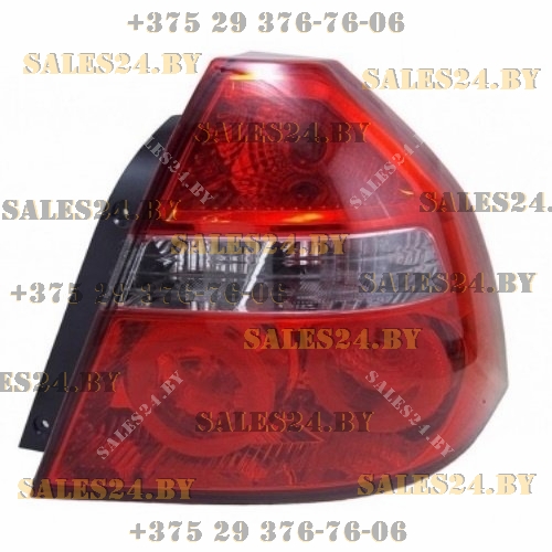 Фонарь задний правый (СЕДАН) CHEVROLET AVEO T250 2006-2011 | AVG / Чехия - Тайвань - Китай