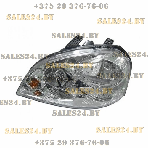 Фара передняя с механической регулировкой левая (СЕДАН) CHEVROLET LACETTI 2003-2013 | AVG / Чехия - Тайвань - Китай
