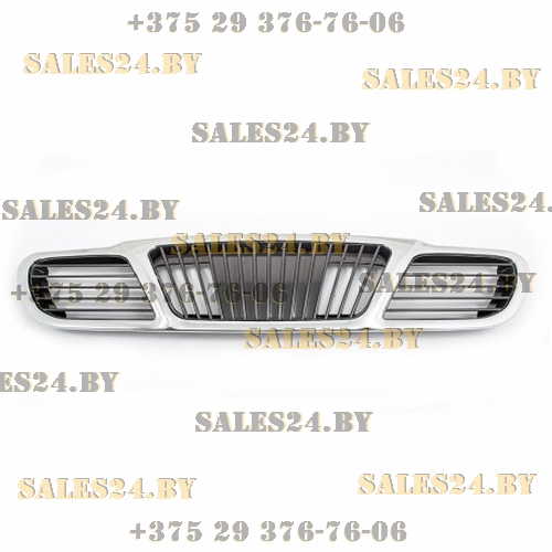 Решетка радиатора + молдинг хромированный открытая OM CHEVROLET LANOS 2002-2009 | AVG / Чехия - Тайвань - Китай 2 Решетка радиатора + молдинг хромированный открытая OM CHEVROLET LANOS 2002-2009 | AVG / Чехия - Тайвань - Китай 1
