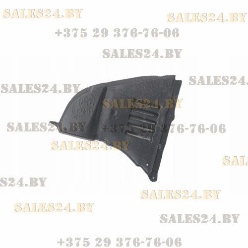 Защита бампера нижняя перед ABS+PVC правый BMW 5 (E60 / E61), 06.03-06.10 | POLCAR / Польша