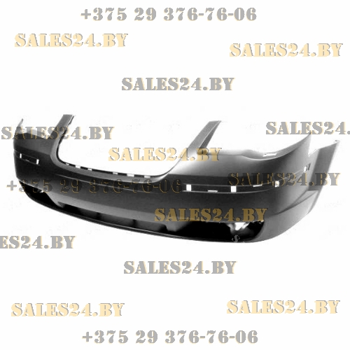 Бампер передний с отв. под омыватели фар , с отв для молдинг (LIMITED) CHRYSLER TOWN & COUNTRY 2007-2010 | TYG / Тайвань