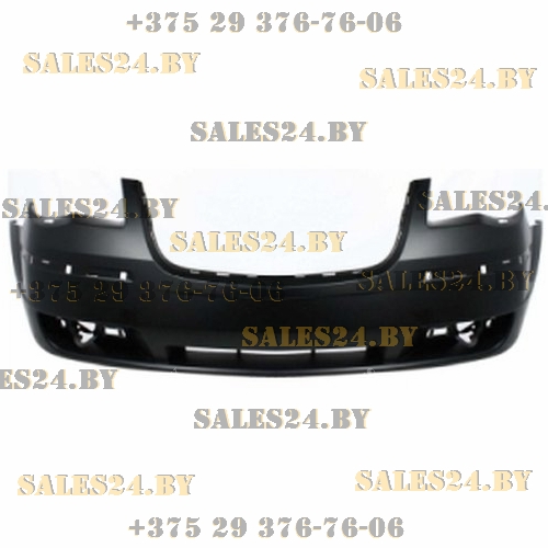 Бампер передний без отв. под омыватели фар с отв. под молдинги CHRYSLER VOYAGER / TOWN&COUNTRY 2007-2010 | TYG / Тайвань