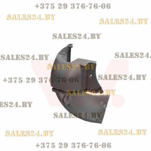 Бампер задний левая часть (угол) CITROEN BERLINGO 2008-2012 / PEUGEOT PARTNER 2008-2012 | PSA / Оригинал