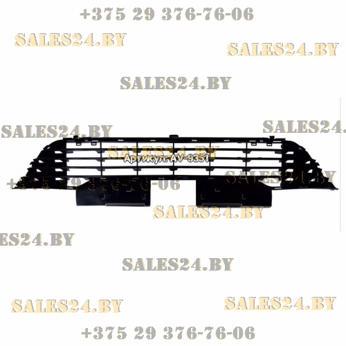 Решетка бампера переднего центральная CITROEN C4 2004-2010 | PSA / Оригинал