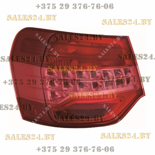Фонарь задний левый красный/красный P21/5W/P21W/P21W (4ДВ.) CITROEN C5 2008-2011 | DEPO / Тайвань